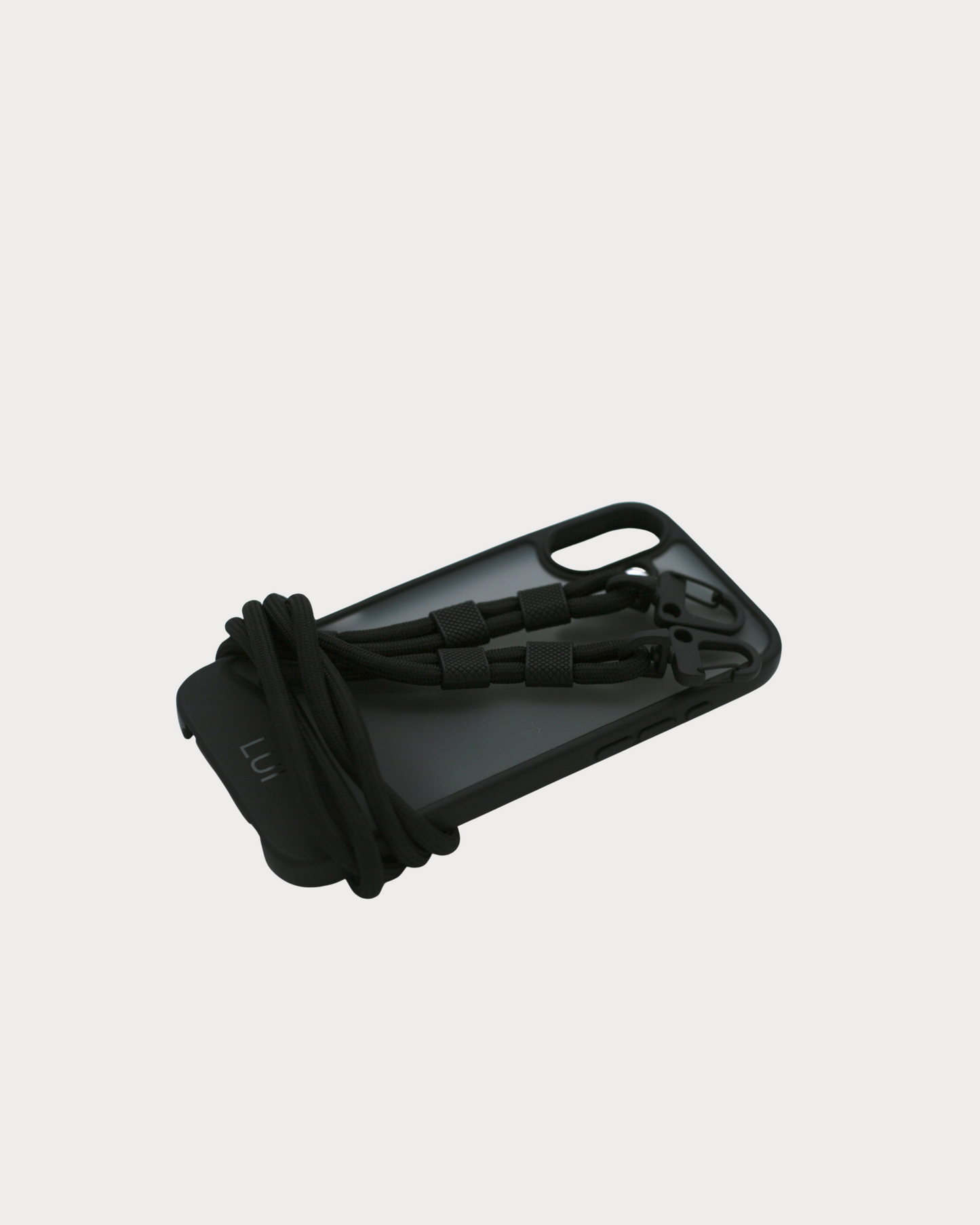 Karabinerband All Black