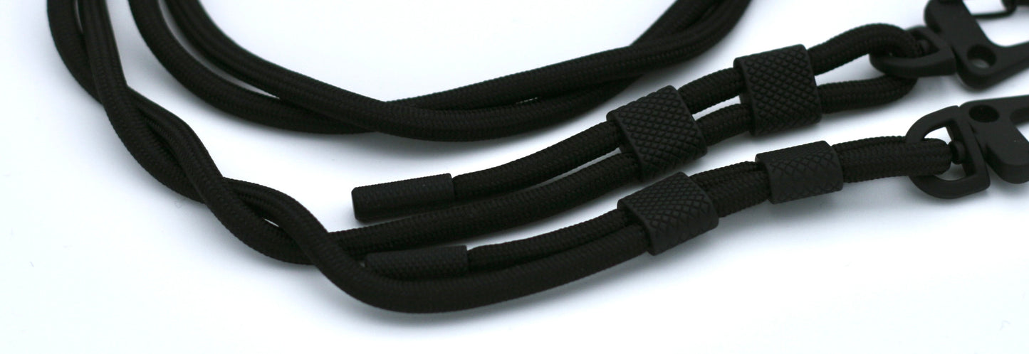 Karabinerband All Black