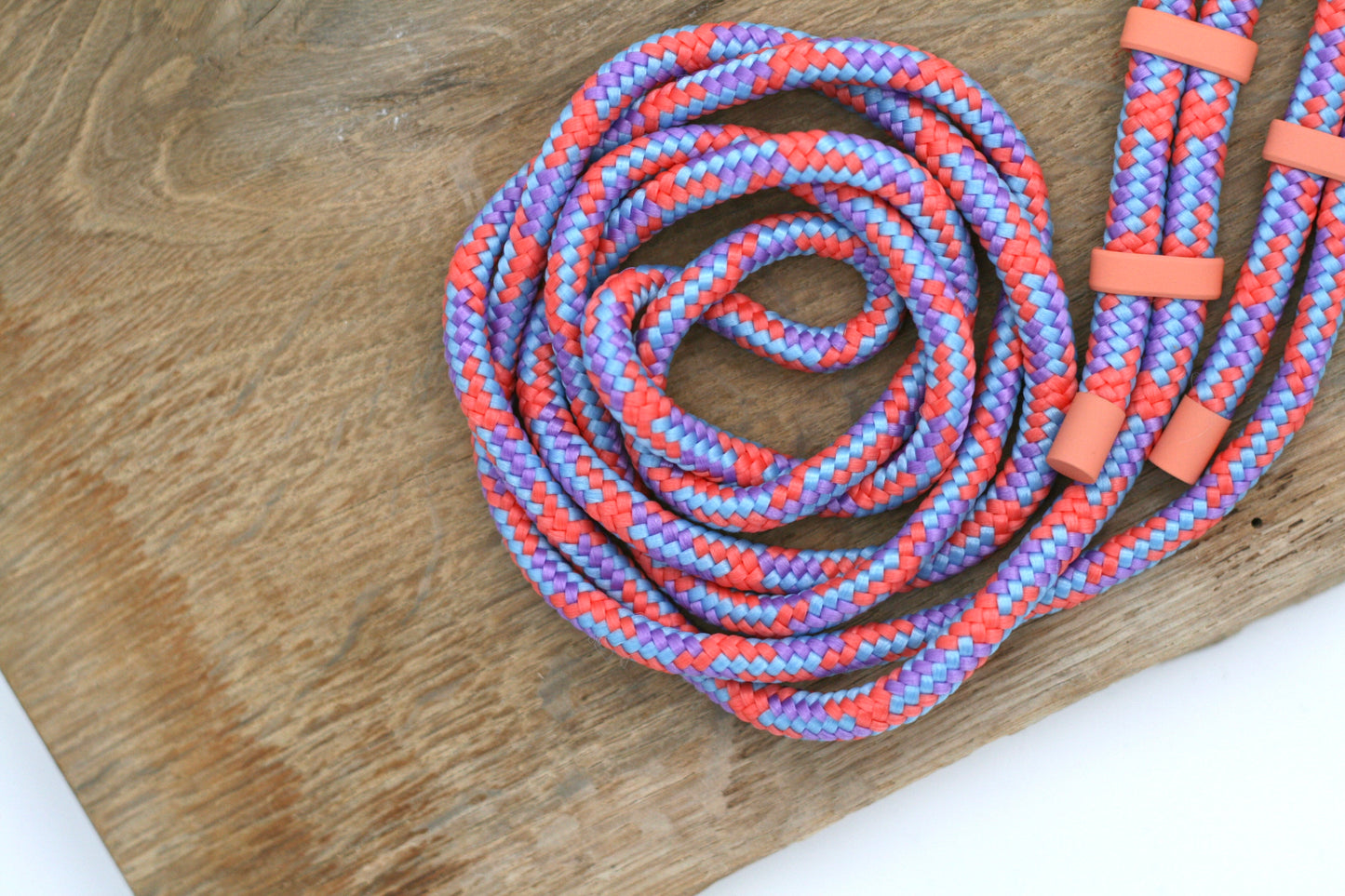 2in1 Handyhülle & Karabinerband in Orange / Bunt