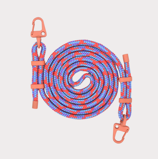 Handykette abnehmbar mit Karabiner in Orange