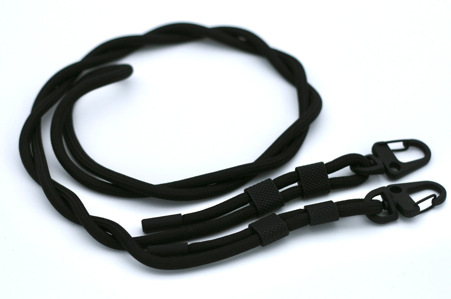 2in1 Handhülle mit Karabinerband All Black