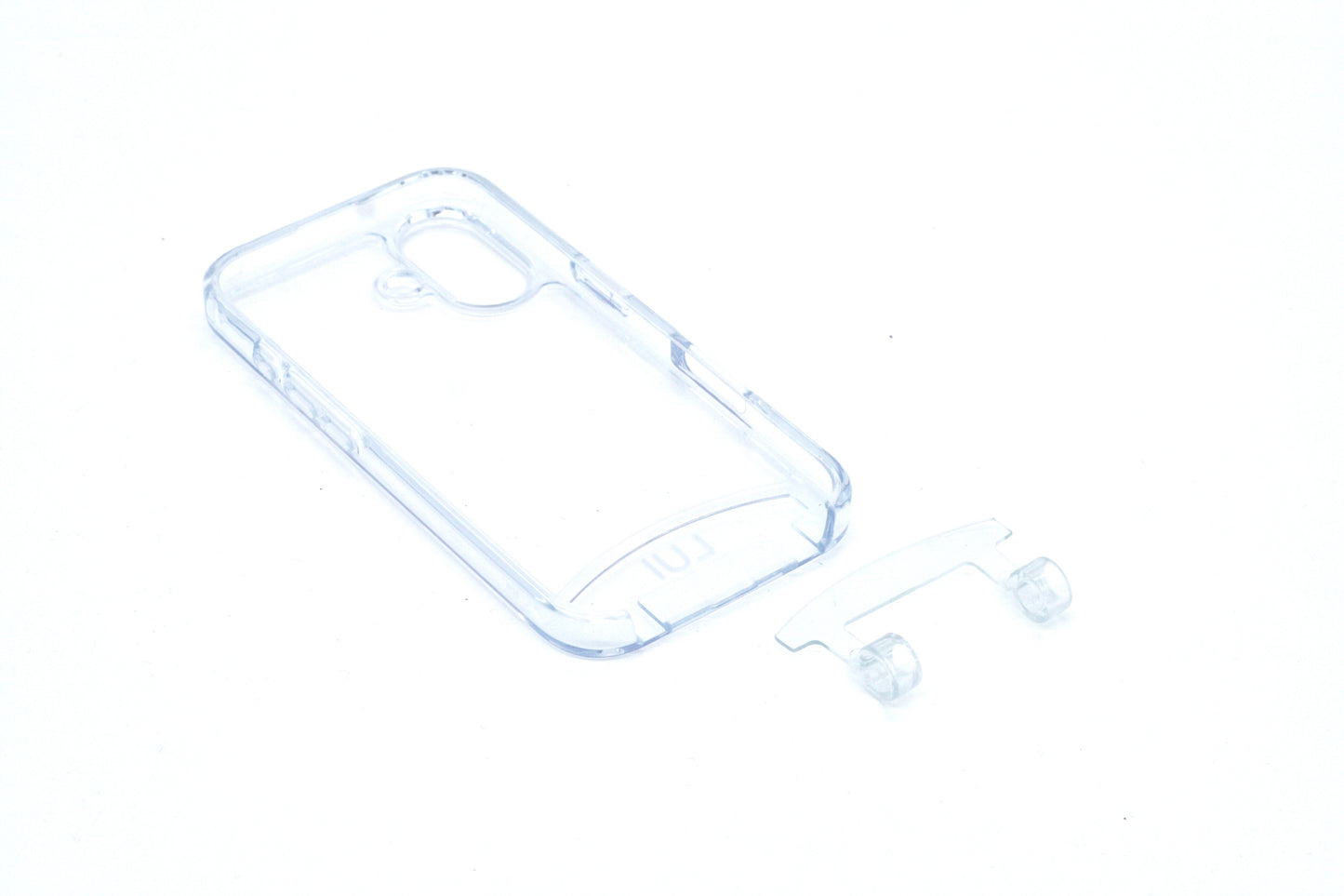 2in1 Handyhülle transparent